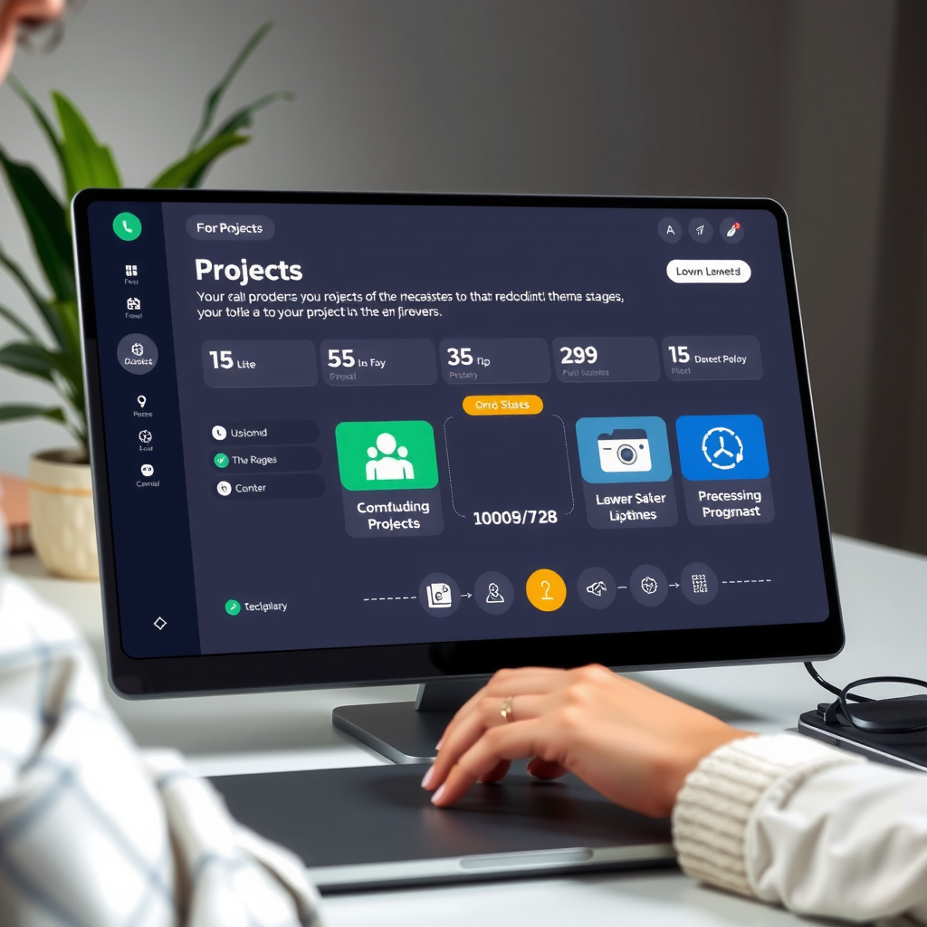 Инструменты создания проектов на платформе - интерфейс с пошаговым руководством, визуализацией этапов краудфандинга и элементами управления кампанией